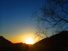 夕陽の見える場所