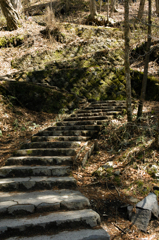 石階段