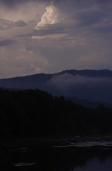 雲と自分と