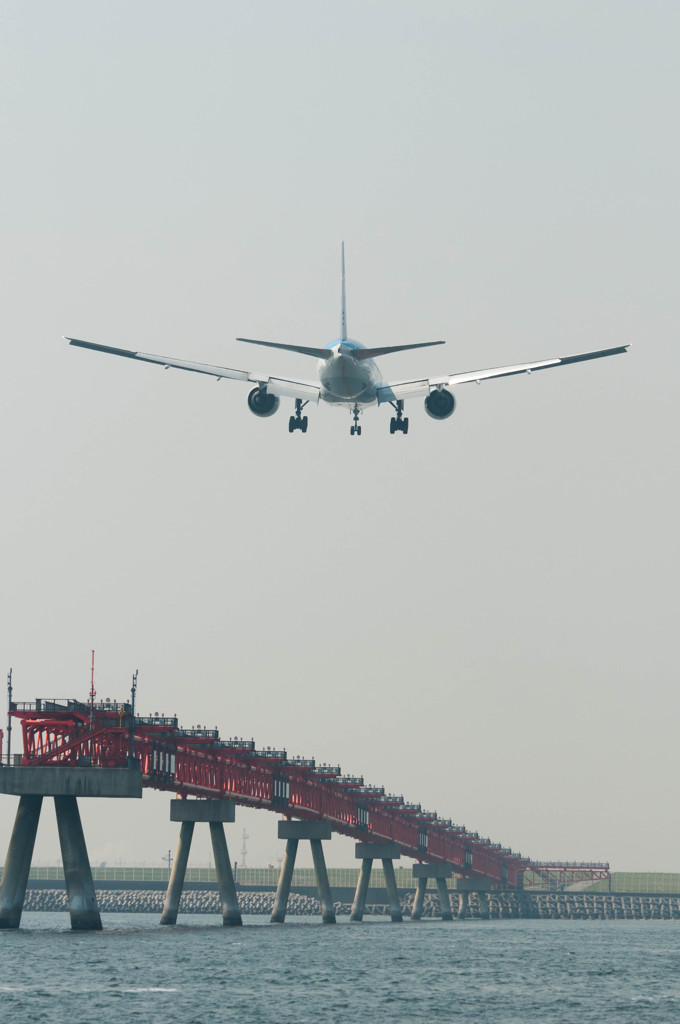 ANA　777　Landing