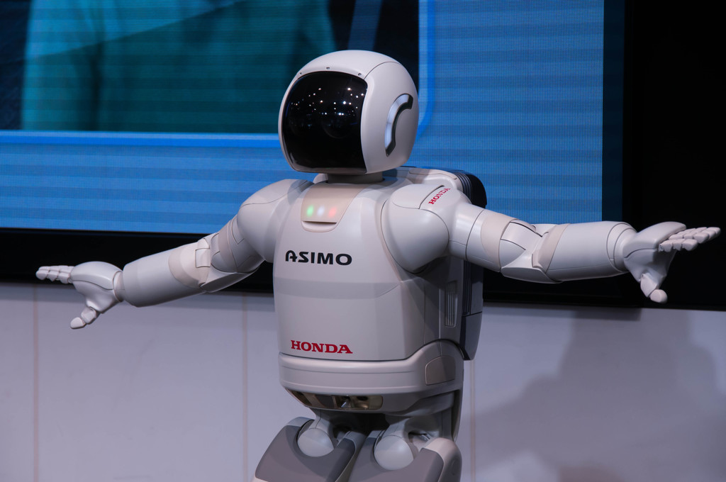ASIMO - 腕制御実演