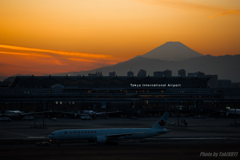 AIR CANADA + Mt.Fuji