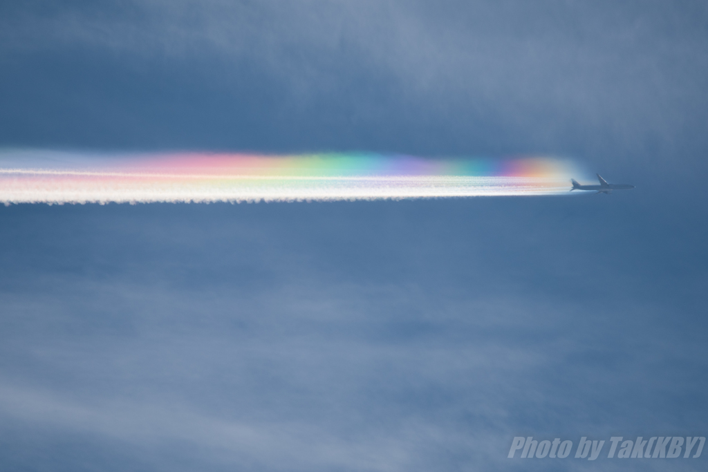 Rainbow Contrail