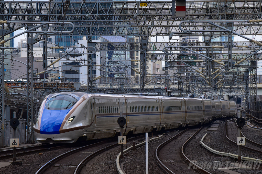 東京駅20番線へ