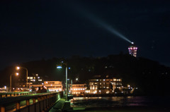 夜の江の島灯台