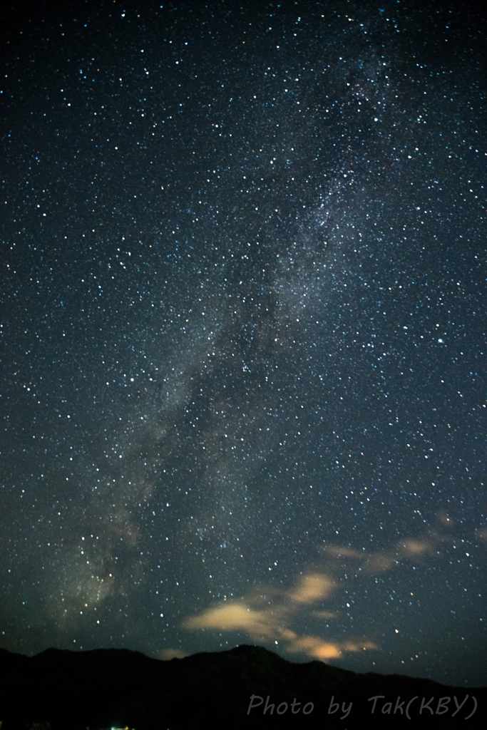 庄内の夜空