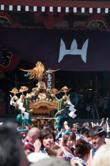 神輿発進
