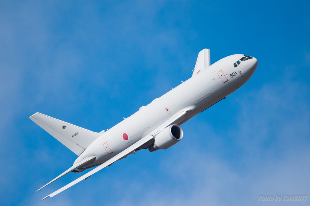 KC-767機動飛行展示