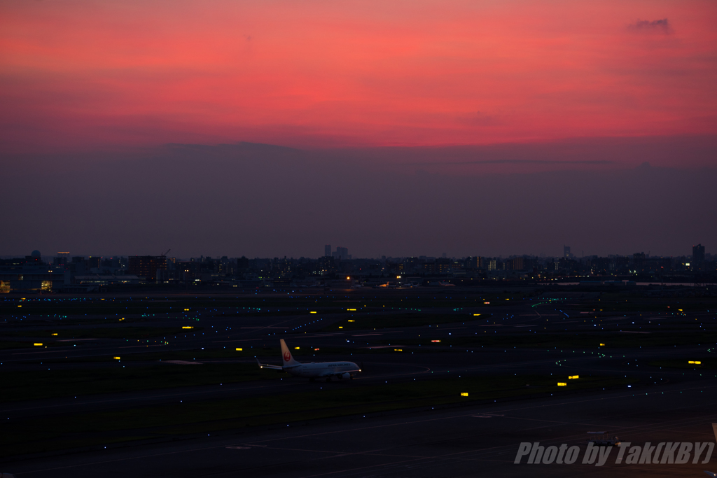 夕焼けエアポート