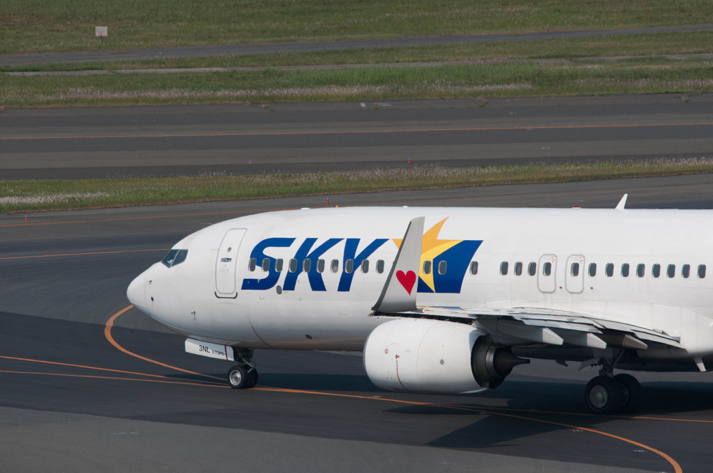 SKYMARK 737 はーと