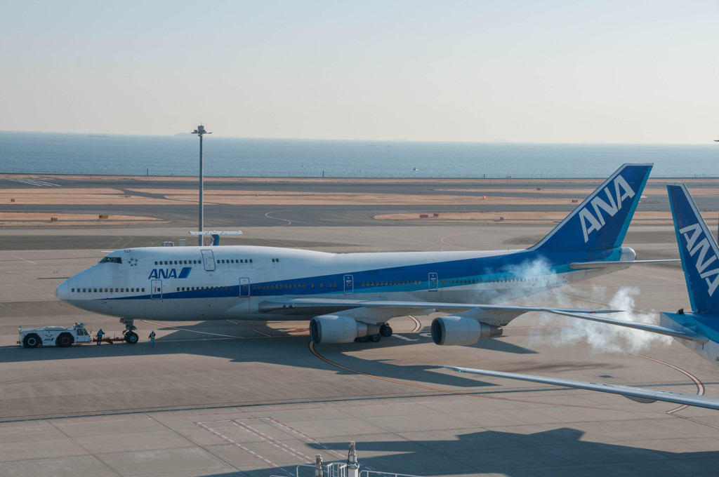 747エンジンスタート