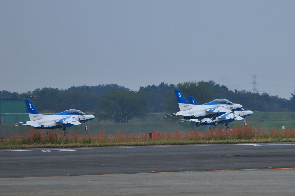 【入間航空祭2013】ブルーインパルスRTB