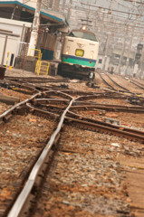 酒田駅入線