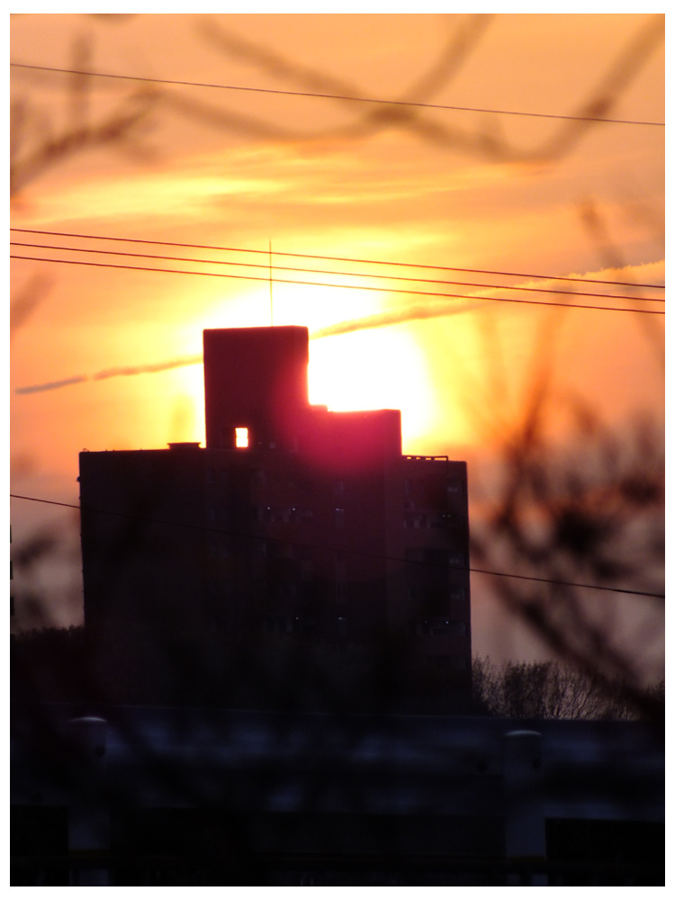 夕暮れの情景