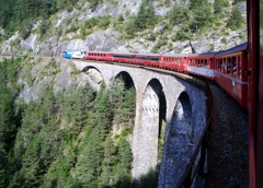 氷河特急（ランドバッサー橋）