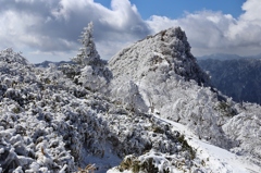 雪の寒風山