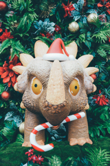 クリスマスの恐竜