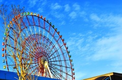 冬空の観覧車その２