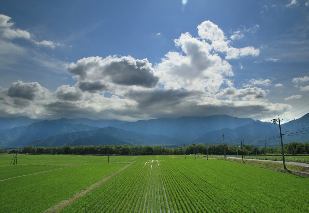 大町・田園風景1