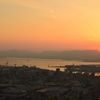 夕焼け from 黄金山-1