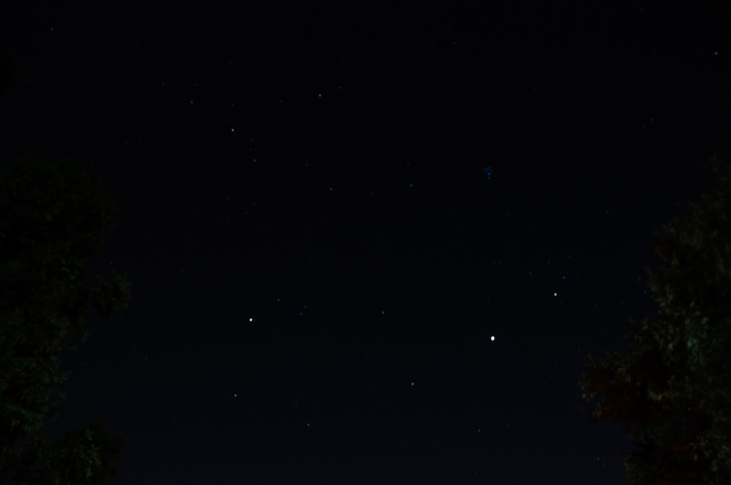 秋の星空