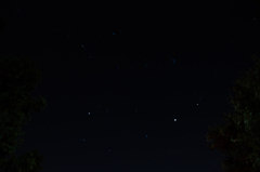 秋の星空