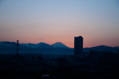 夕日と富士山と時々八王子市街地④