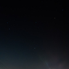 山と秋の星