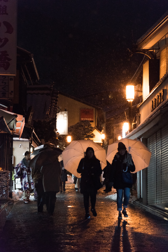 雪の古都