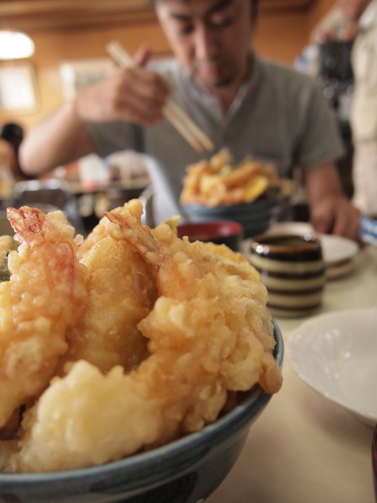 岬の先端で…