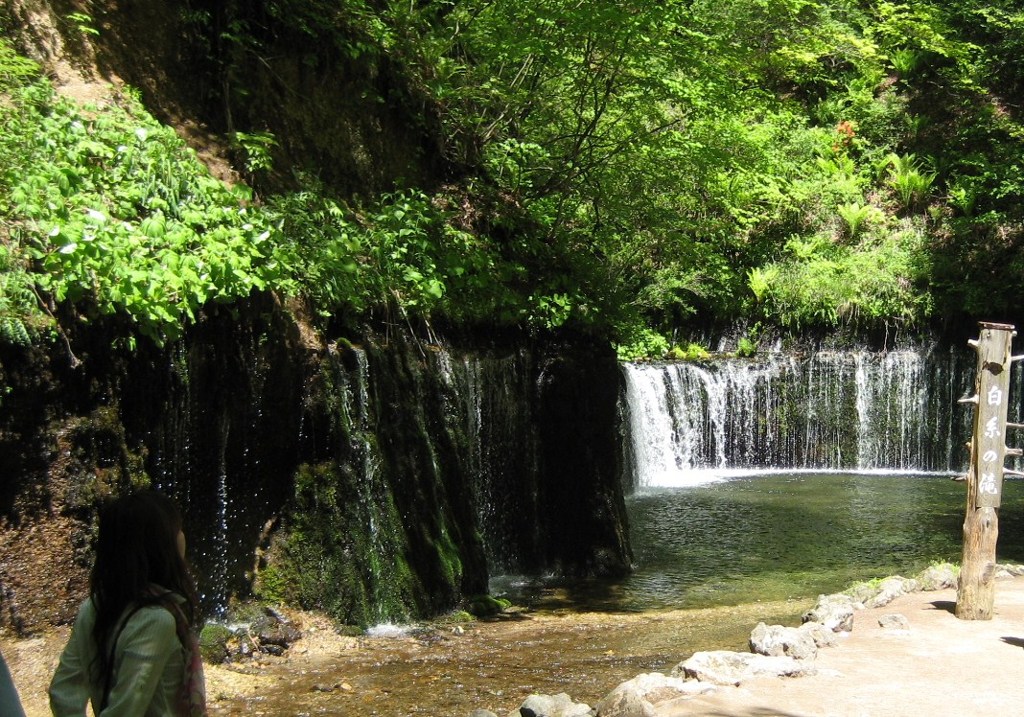 軽井沢／白糸の滝