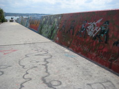 at the tip of ...