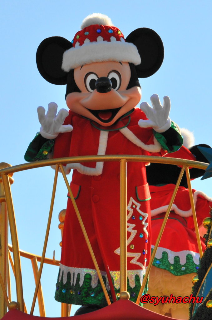 【ディズニー・サンタヴィレッジ・パレード2011】ミッキー