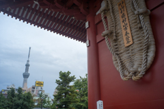 浅草寺からの眺め