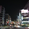 歩道橋から街を