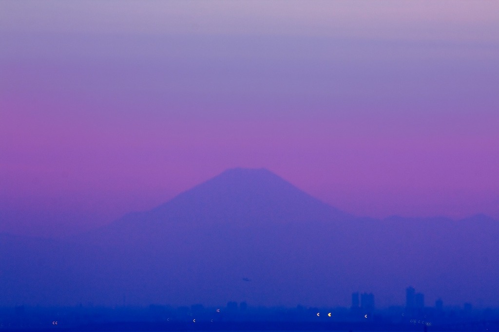 幕張からの富士山