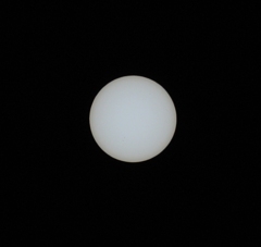 太陽試し撮り