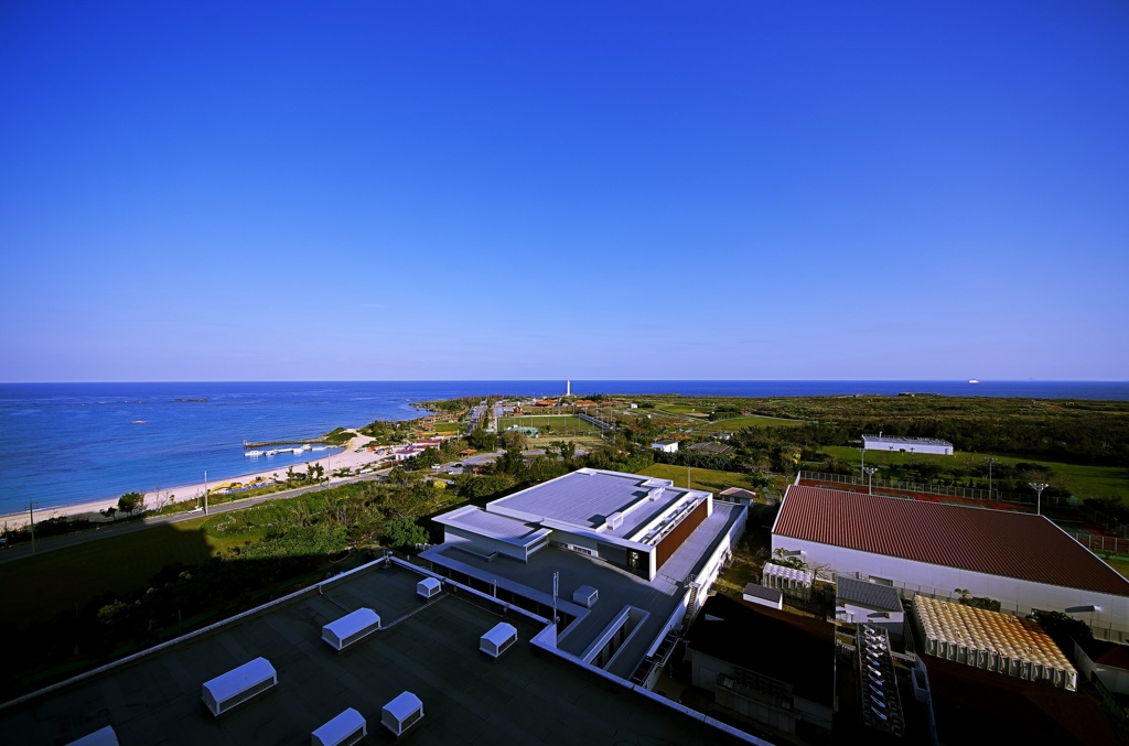青い空、青い海！