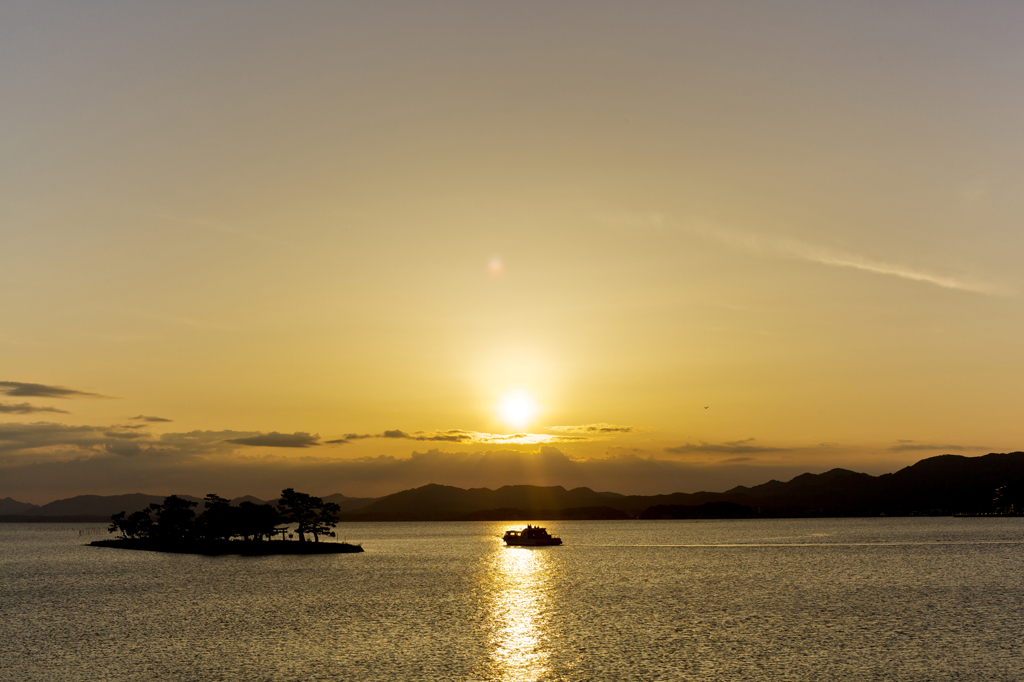 2012.06.05 宍道湖の夕陽