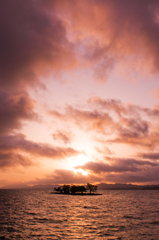 2012.05.04 宍道湖の夕陽