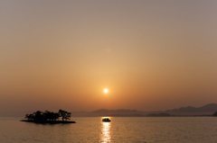 2012.05.23 宍道湖の夕陽♪