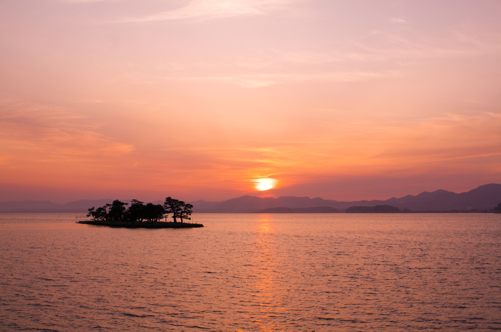 2012.05.18 宍道湖の夕陽