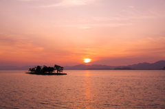 2012.05.18 宍道湖の夕陽