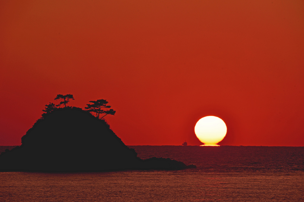 加茂島の夕景1