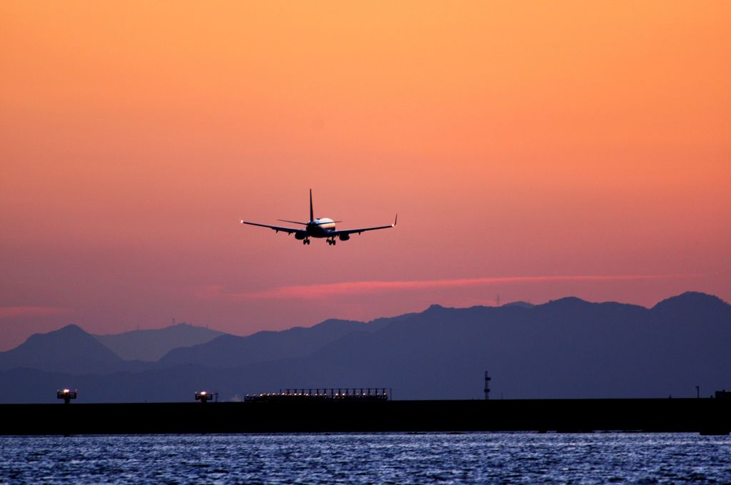 jal　touch down