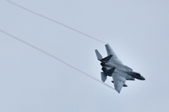 曇りの中のＦ－15