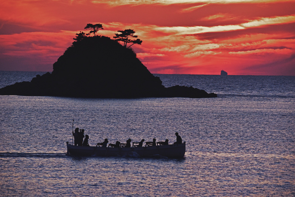加茂島の夕景3
