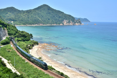 夏の穏やかな日本海