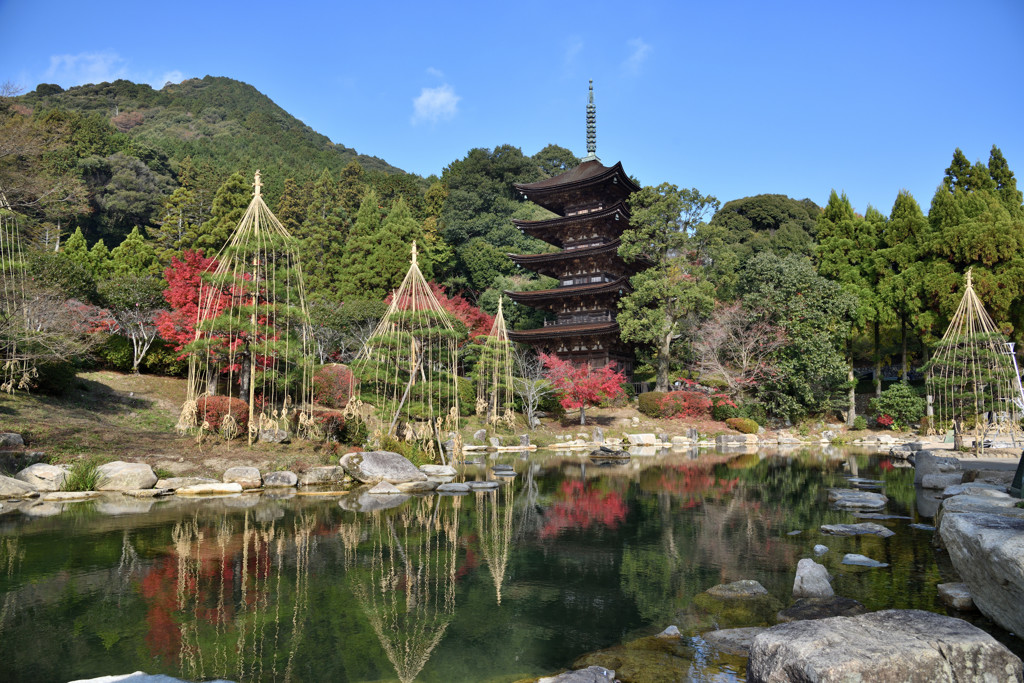 瑠璃光寺冬支度
