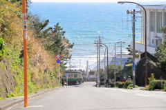 江ノ電（七里ヶ浜駅～稲村ケ崎駅）